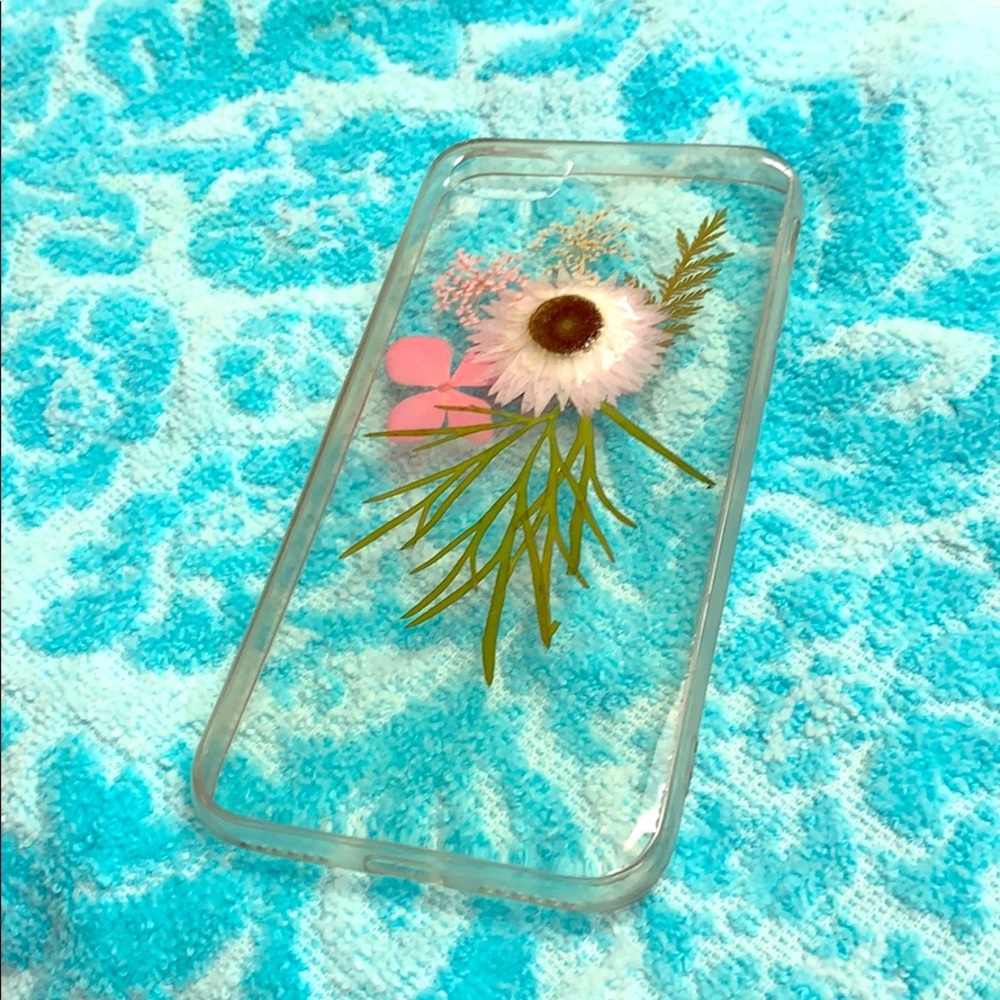 Handmade Dried Flowers Iphone8 Case!